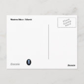 Sonnenuntergang Montreux Postkarte (Rückseite)