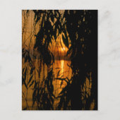 Sonnenuntergang Montreux Postkarte (Vorderseite)