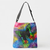 Sonnenuntergang-Motten-Tasche Tragetaschen Mit Langen Trägern (Rückseite)