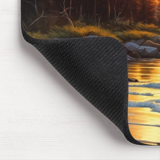 Sonnenuntergang Mousepad (Ecke)