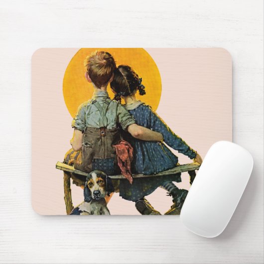 Sonnenuntergang Mousepad (Mit Mouse)