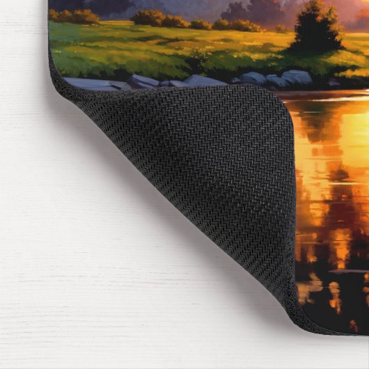 Sonnenuntergang Mousepad (Ecke)