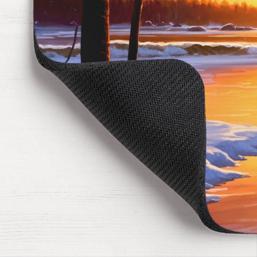 Sonnenuntergang Mousepad (Ecke)