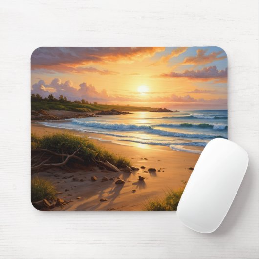 Sonnenuntergang Mousepad (Mit Mouse)