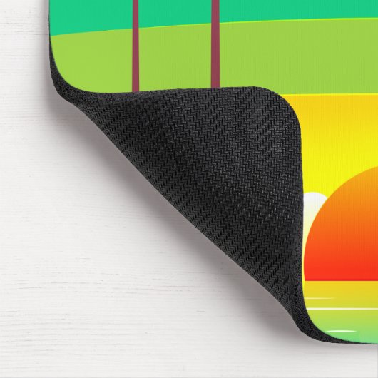 Sonnenuntergang Mousepad (Ecke)