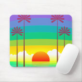 Sonnenuntergang Mousepad (Mit Mouse)