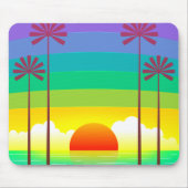 Sonnenuntergang Mousepad (Vorne)