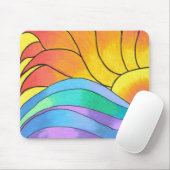 Sonnenuntergang - Mousepad (Mit Mouse)