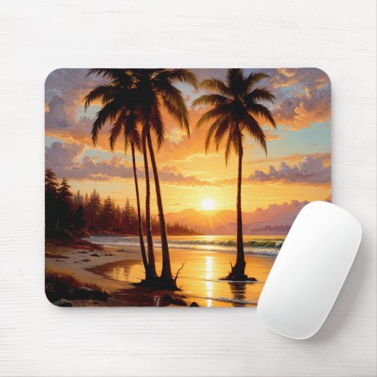 Sonnenuntergang Mousepad (Mit Mouse)