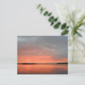 Sonnenuntergang nach der Karte (Stehend Vorderseite)
