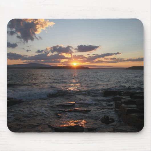 'Sonnenuntergang nach Sturm 2' Mousepad (Vorne)
