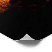 Sonnenuntergang nahe NAS Oceana, VA. Poster (Ecke)