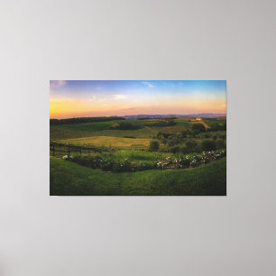 Sonnenuntergang Naturansicht Stretched Canvas Prin Leinwanddruck