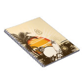 Sonnenuntergang - Notebook Notizblock (Rechte Seite)