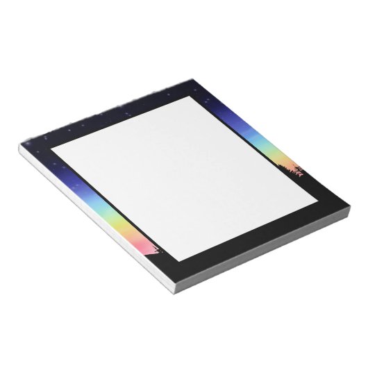 Sonnenuntergang Notizblock (angewinkelt)