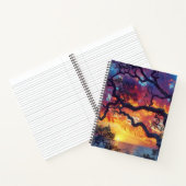 Sonnenuntergang Notizblock (Innenseite)