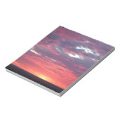 Sonnenuntergang Notizblock (Rotiert)