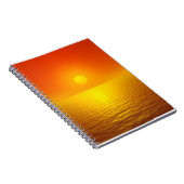 Sonnenuntergang Notizblock (Rechte Seite)