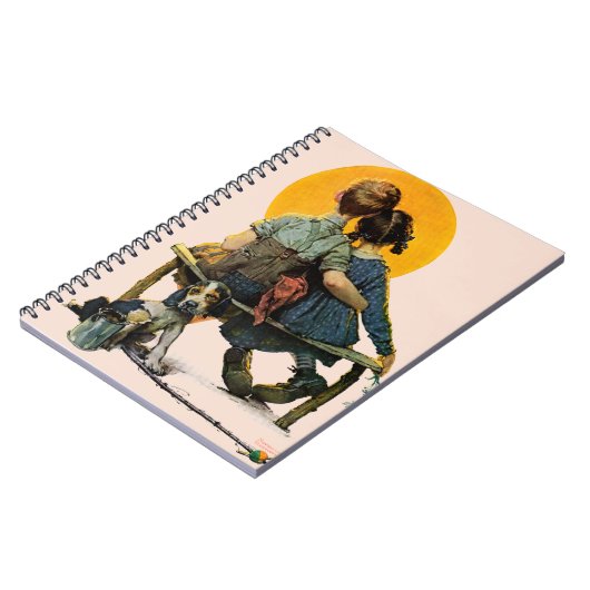 Sonnenuntergang Notizblock (Linke Seite)