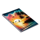 Sonnenuntergang Notizblock (Rechte Seite)