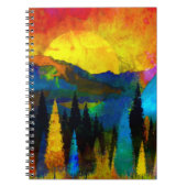 Sonnenuntergang Notizblock (Vorderseite)