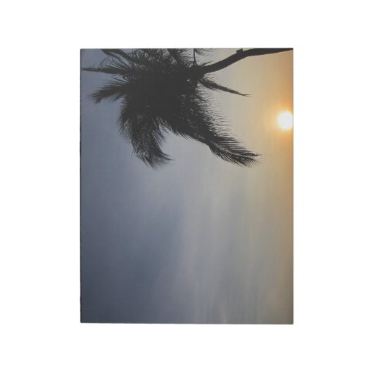 Sonnenuntergang Notizblock (Rotiert)