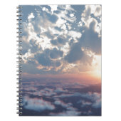 Sonnenuntergang Notizblock (Vorderseite)