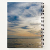 Sonnenuntergang Notizbuch (Rückseite)
