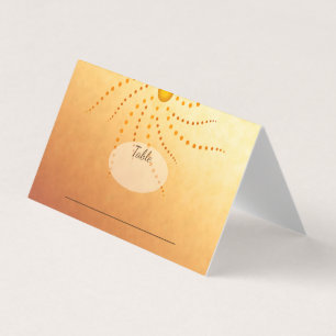 Sonnenuntergang Ober-Strahlen von Sonnenlicht dots