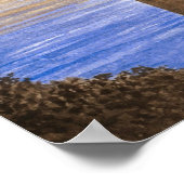 Sonnenuntergang Ocean Beach View 166 Poster (Ecke)