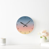 Sonnenuntergang Ombre Wanduhr (Zuhause)