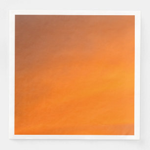 Sonnenuntergang-orange abstrakte serviette