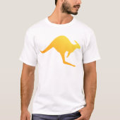 Sonnenuntergang-orange australisches T-Shirt (Vorderseite)