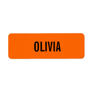 Sonnenuntergang Orange Moderne Name   Trendy Minim