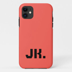 Sonnenuntergang Orange Solid Color   Minimal Case-Mate iPhone Hülle