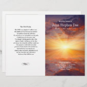 Sonnenuntergang | Order of Service Memoria (Vorne/Hinten)