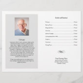 Sonnenuntergang | Order of Service Memoria (Rückseite)