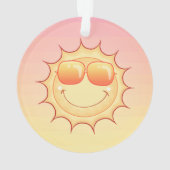 Sonnenuntergang Ornament (Rückseite)