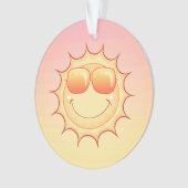 Sonnenuntergang Ornament (Vorderseite)