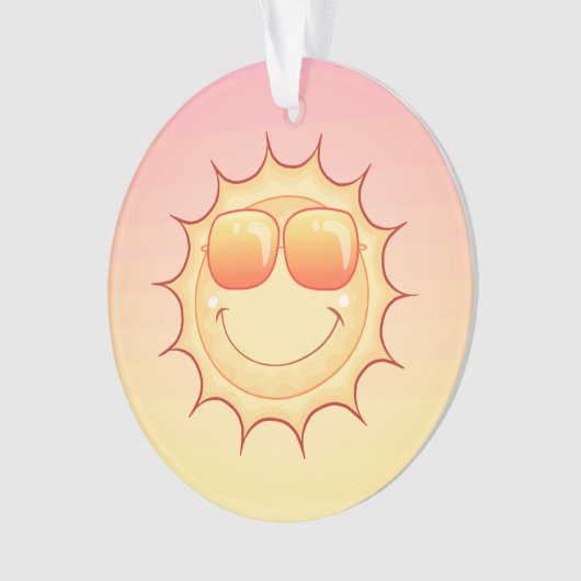 Sonnenuntergang Ornament (Vorderseite)