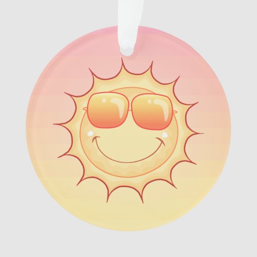 Sonnenuntergang Ornament (Vorderseite)