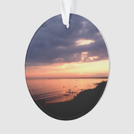 Sonnenuntergang Ornament (Vorderseite)