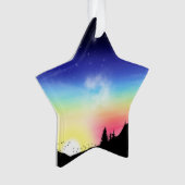 Sonnenuntergang Ornament (Vorderseite)