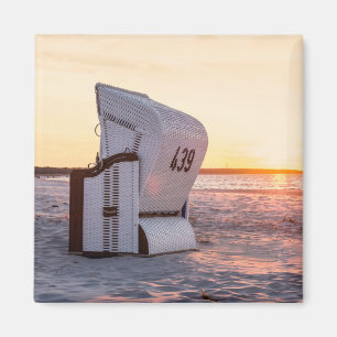 Sonnenuntergang Ostsee Magnet