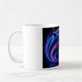Sonnenuntergang Ozean Delfin Kaffeetasse (Links)