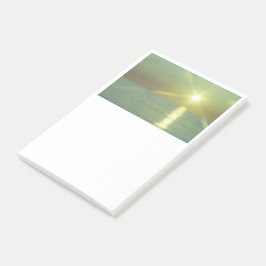 Sonnenuntergang-Ozean-Post-Itanmerkungen, 4 x 6 Post-it Klebezettel