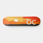 Sonnenuntergang-Ozean-Skateboard-Plattform OCS Skateboard (Horizontal)
