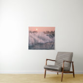 Sonnenuntergang-Ozean-Wellen Wandteppich (Beispiel (Horizontal))