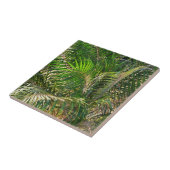 Sonnenuntergang Palm Fronds Tropical Fliese (Seite)