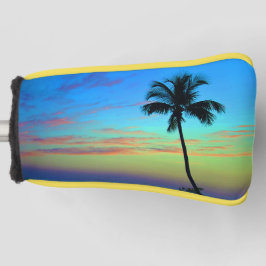 Sonnenuntergang Palm Putter Abdeckung Golf Headcover
